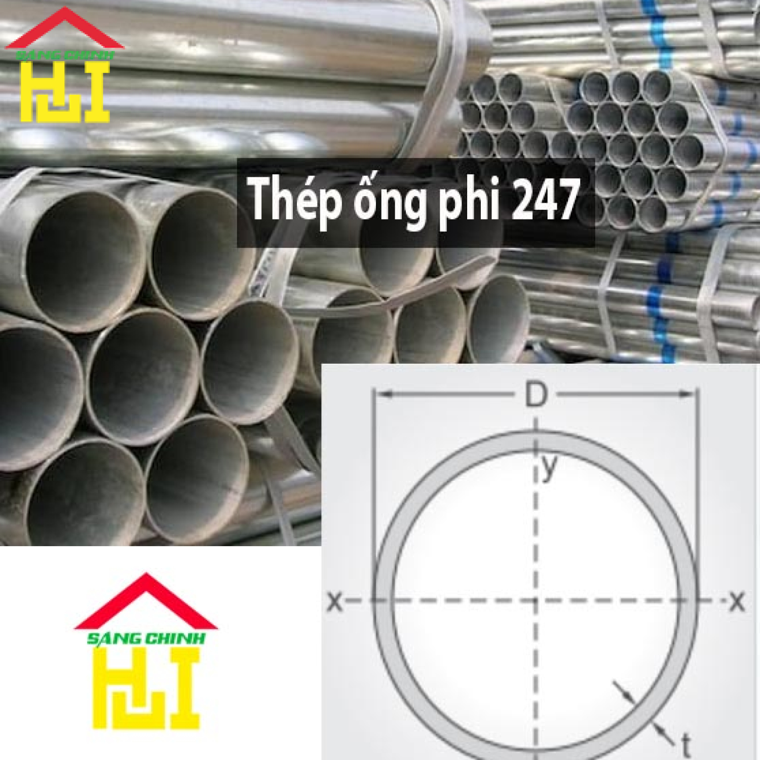 Thép ống phi 247