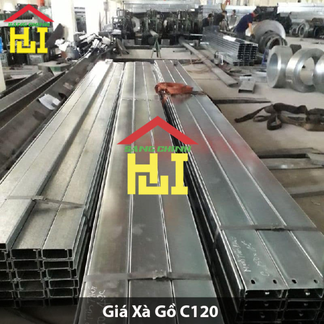 Giá Xà Gồ C120, Chiết Khấu Cao, Giao Hàng Miễn Phí