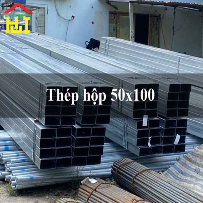 Thép Hộp 50×100 Mạ Kẽm Nhúng Nóng