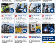 11 Biện Pháp An Toàn Lao Động Trong Thi Công Nhà Thép Tiền