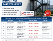 Báo giá thi công thang thoát hiểm ngoài trời bằng kết cấu thép