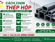 Cách chọn thép hộp 