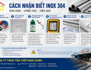 Cách nhận biết inox 304