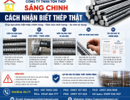 Cách nhận biết thép thật