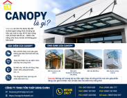 Canopy là gì? Cấu tạo, công năng và ứng dụng trong công