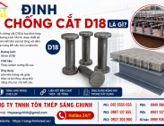 Đinh Chống Cắt D18 Là Gì?