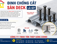 Đinh Chống Cắt Sàn Deck Là Gì?