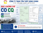 Đọc chứng chỉ CO CQ