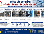 Hướng Dẫn Quy Trình Sơn Kết Cấu Thép Tiêu Chuẩn Từ A Đến