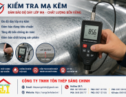 Kiểm tra mạ kẽm