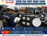 Kiểm tra thép nhập khẩu
