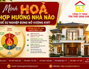 Mệnh Hoả hợp hướng nhà nào để sự nghiệp bùng nổ vượng khí?