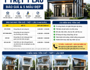 Nhà tiền chế 1 trệt 1 lầu, báo giá và 5 mẫu đẹp