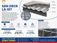 Sàn deck là gì? Cấu tạo, ứng dụng và quy trình thi công chuẩn