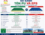 So sánh tôn PU và EPS