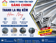 Giá Thanh La Mạ Kẽm Hôm Nay