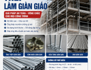 Thép làm giàn giáo