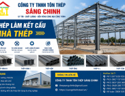 Thép làm kết cấu nhà thép