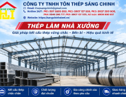 Thép làm nhà xưởng