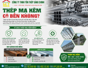 Thép mạ kẽm có bền không