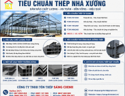 Tiêu chuẩn thép nhà xưởng