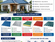  Xây nhà cấp 4 nên dùng loại tôn nào?