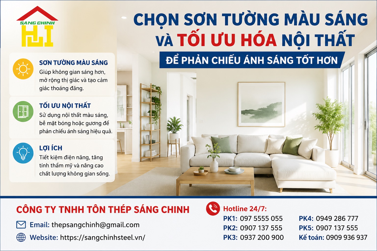 5 cách lấy sáng cho nhà ống hiệu quả bạn nên áp dụng ngay khi xây dựng