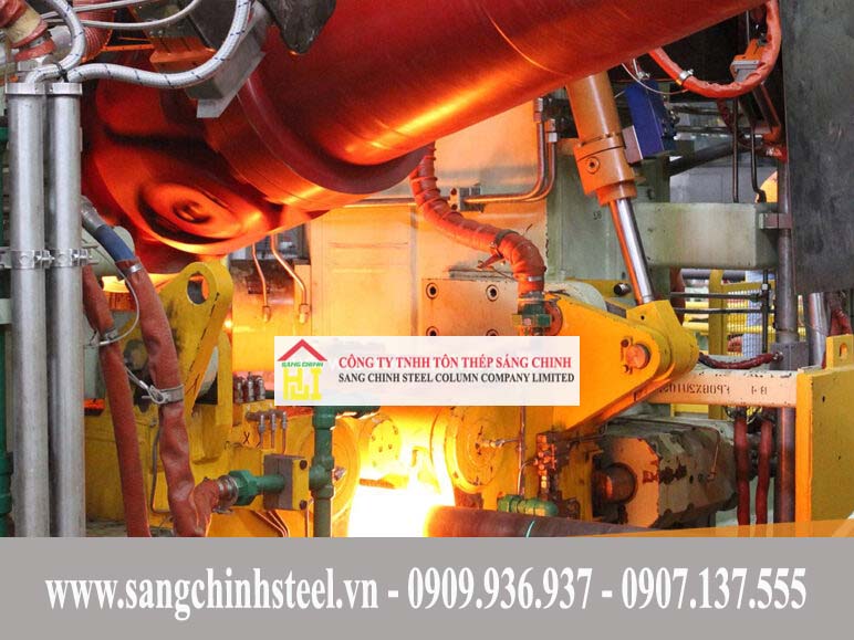 Bước 3: Đúc liên tục