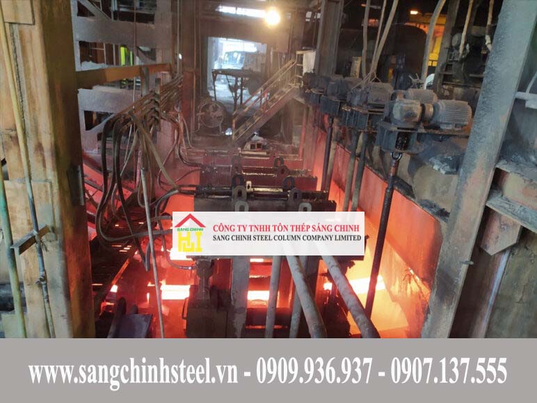 Bước 5: Sản xuất, chế tạo hình dạng thép