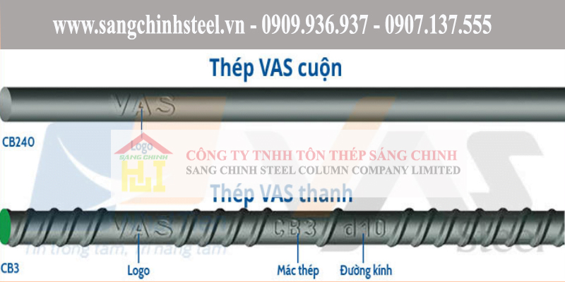 Ký hiệu thép Việt Mỹ