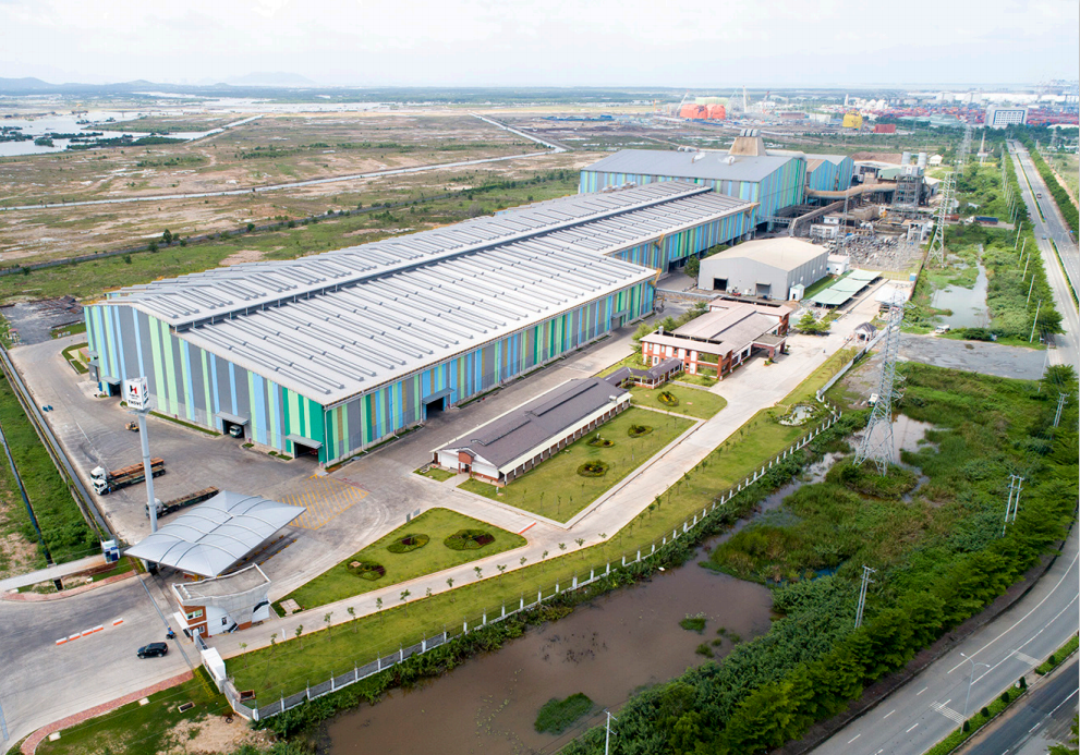 Nhà máy sản xuất thép Tung Ho ở Việt Nam