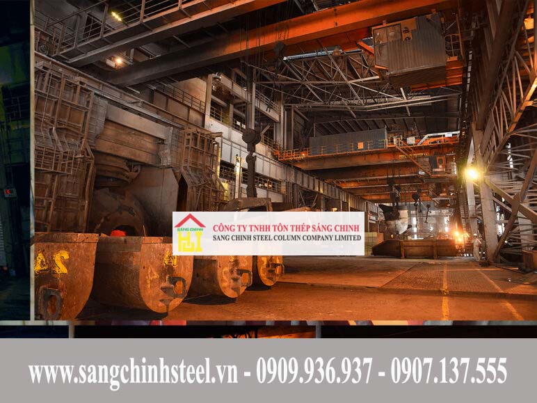 Quy trình sản xuất thép đầy đủ, chi tiết nhất từ A – Z