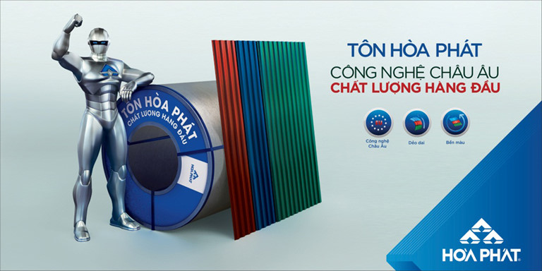 Bảng giá tôn kẽm Hòa Phát