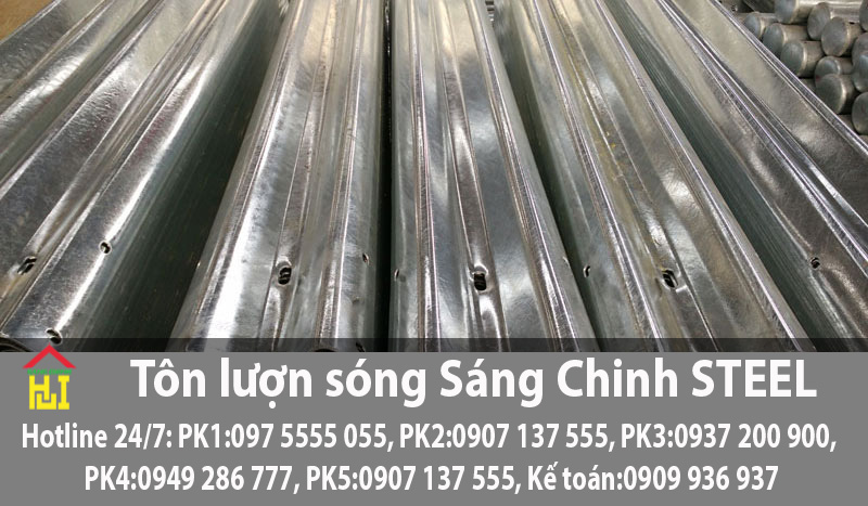 Tôn lượn sóng mạ kẽm 