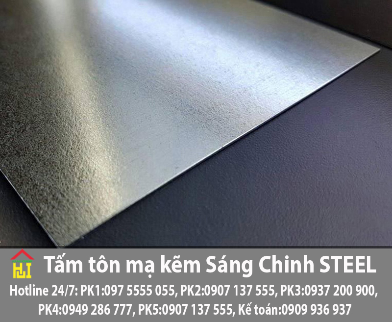 Tấm tôn mạ kẽm