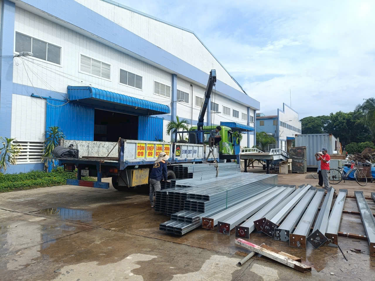 Hình 1: Xà gồ c tại Sáng Chinh STEEL