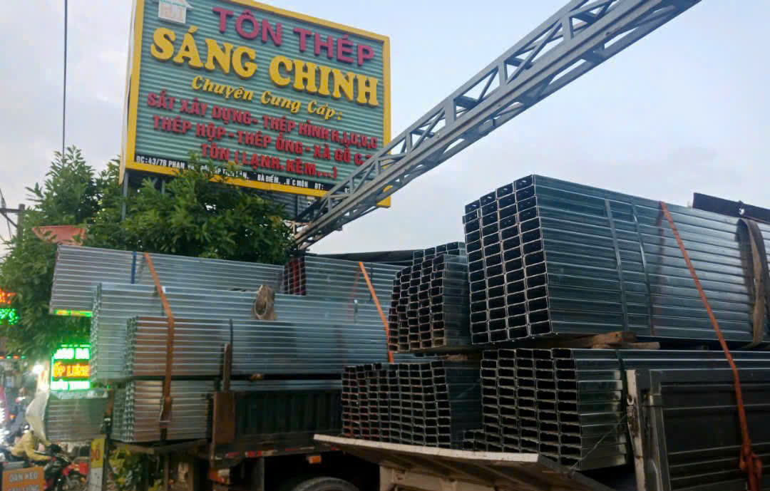 Hình 15: Xà gồ c tại Sáng Chinh STEEL
