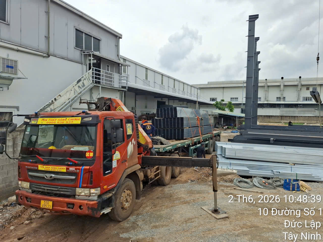 Hình 2: Xà gồ c tại Sáng Chinh STEEL