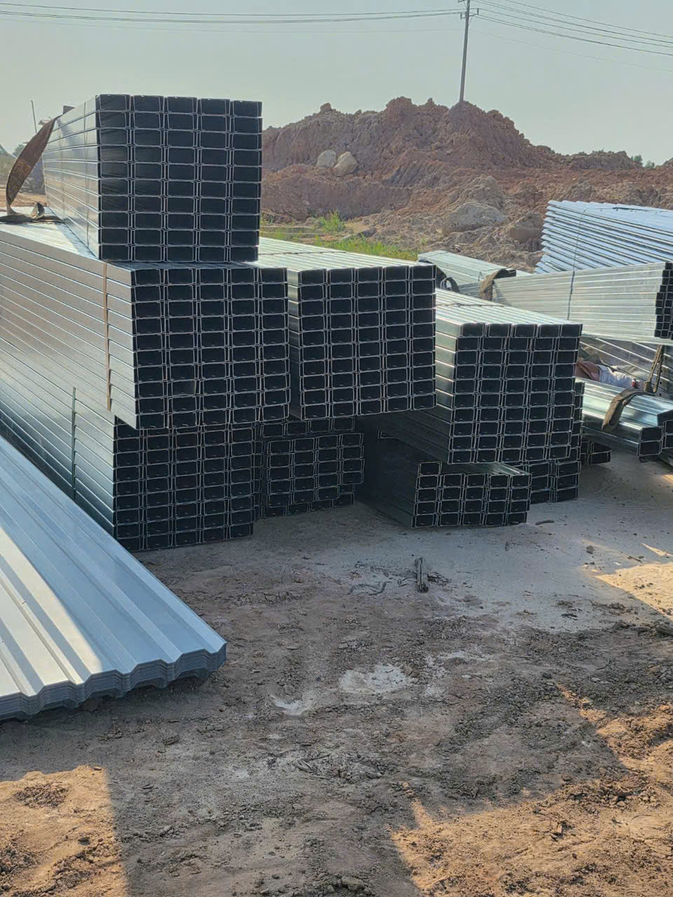 Hình 22: Xà gồ c tại Sáng Chinh STEEL