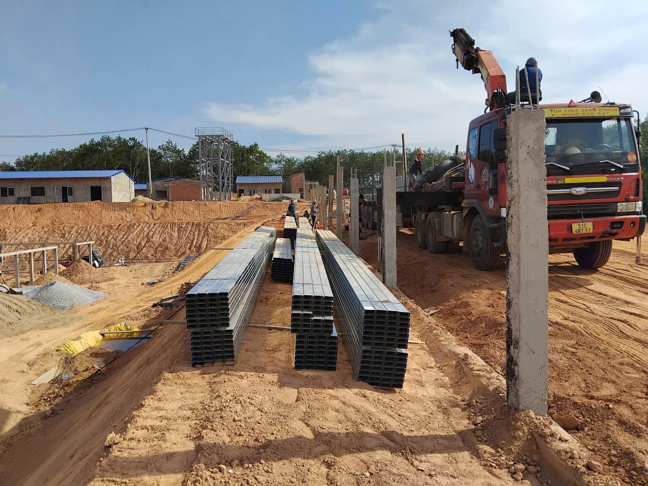 Hình 6: Xà gồ c tại Sáng Chinh STEEL