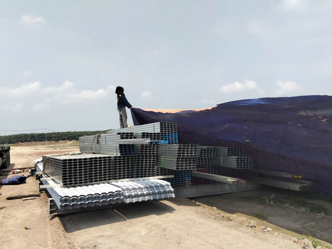 Hình 10: Xà gồ c tại Sáng Chinh STEEL