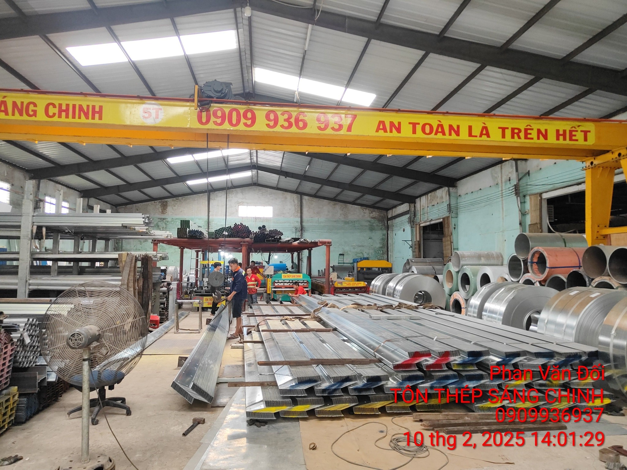 Hình 2: xà gồ z tại Sáng Chinh STEEL