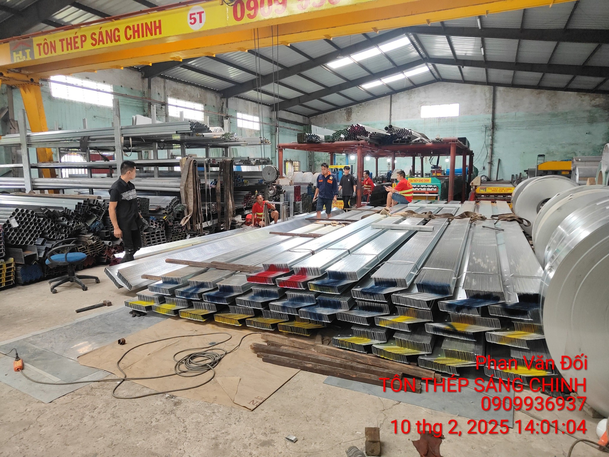 Hình 4: xà gồ z tại Sáng Chinh STEEL