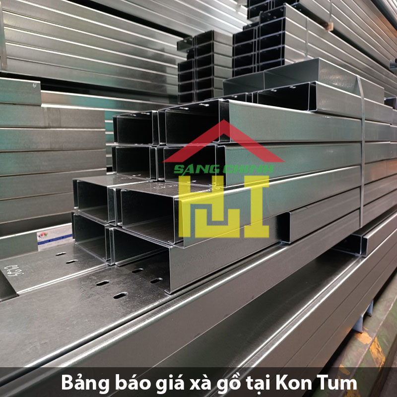 Bảng báo giá xà gồ tại Kon Tum