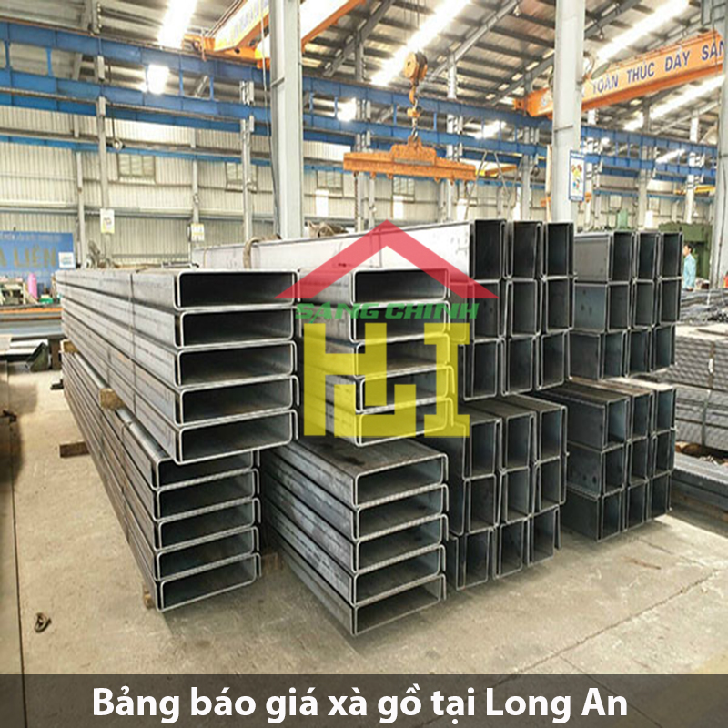 Bảng báo giá xà gồ tại Long An