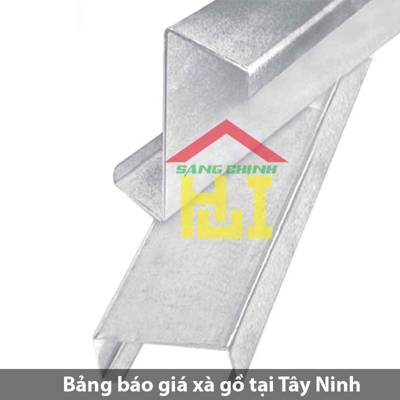Bảng báo giá xà gồ tại Tây Ninh