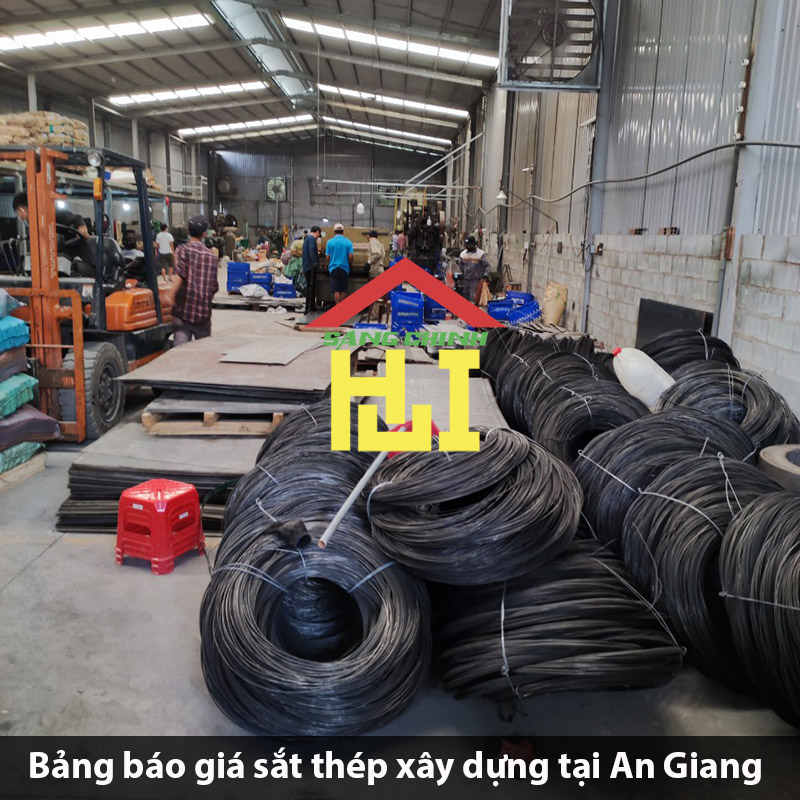 Bảng báo giá sắt thép xây dựng tại An Giang