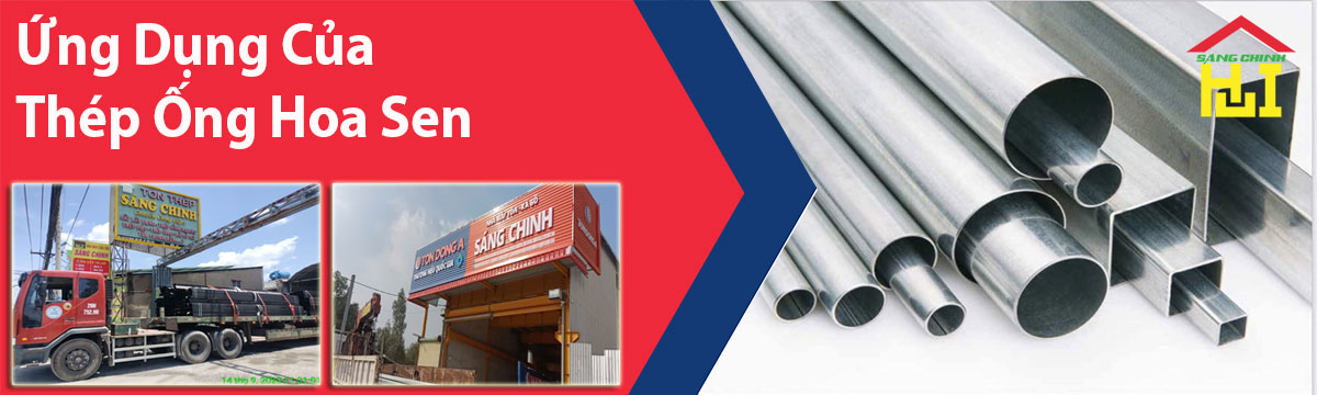 Ứng Dụng Của Thép Ống Hoa Sen