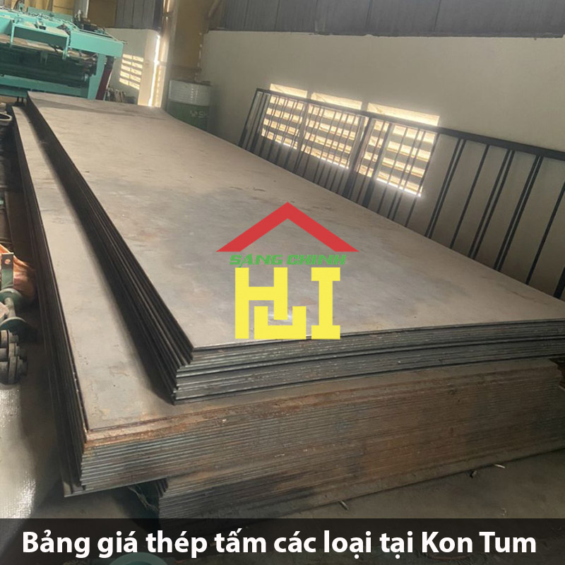 Bảng giá thép tấm các loại tại Kon Tum