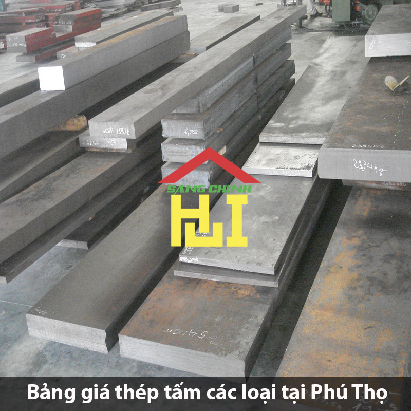 Bảng giá thép tấm các loại tại Phú Thọ